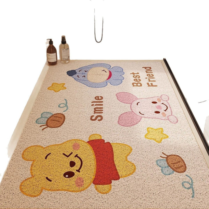 Fun Dinosaur-Themed Bathroom Mat Kalsten