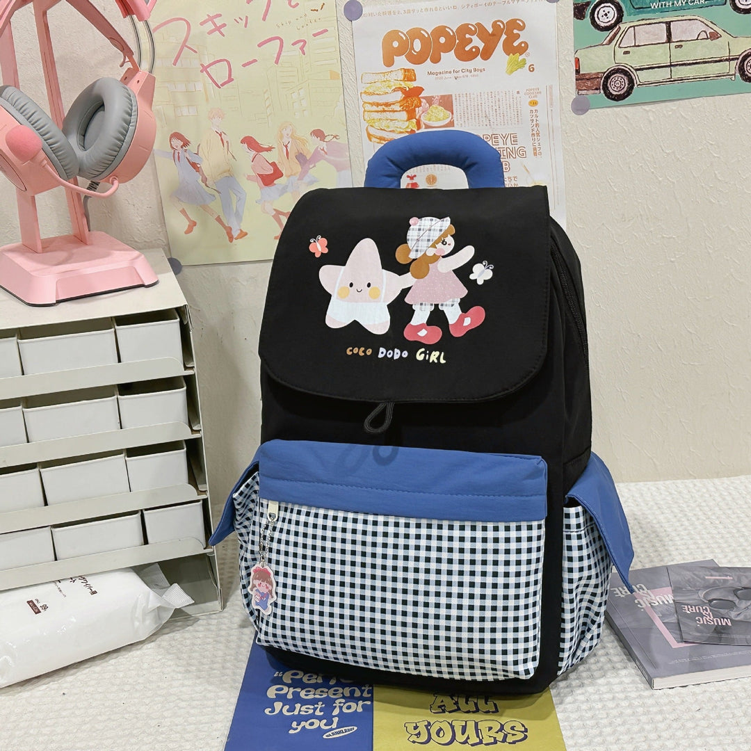 Fun Illustration School Backpack Kalsten