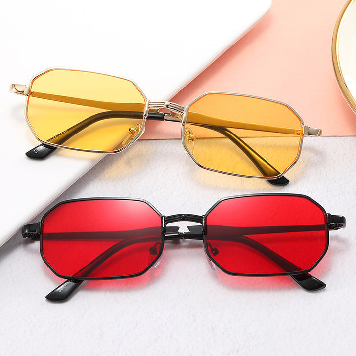 Women's fashionable bifocal glasses with elegant metal frame Kalsten