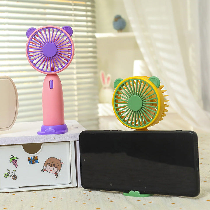 Ladies portable mini handheld fan with cat ears Kalsten