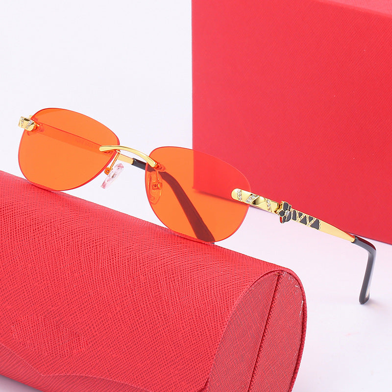 Women's fashionable sunglasses with stylish metal frame and protective lenses Kalsten