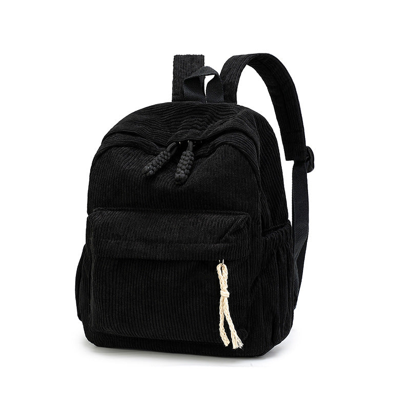 Cord Backpack with Functional Pockets Kalsten