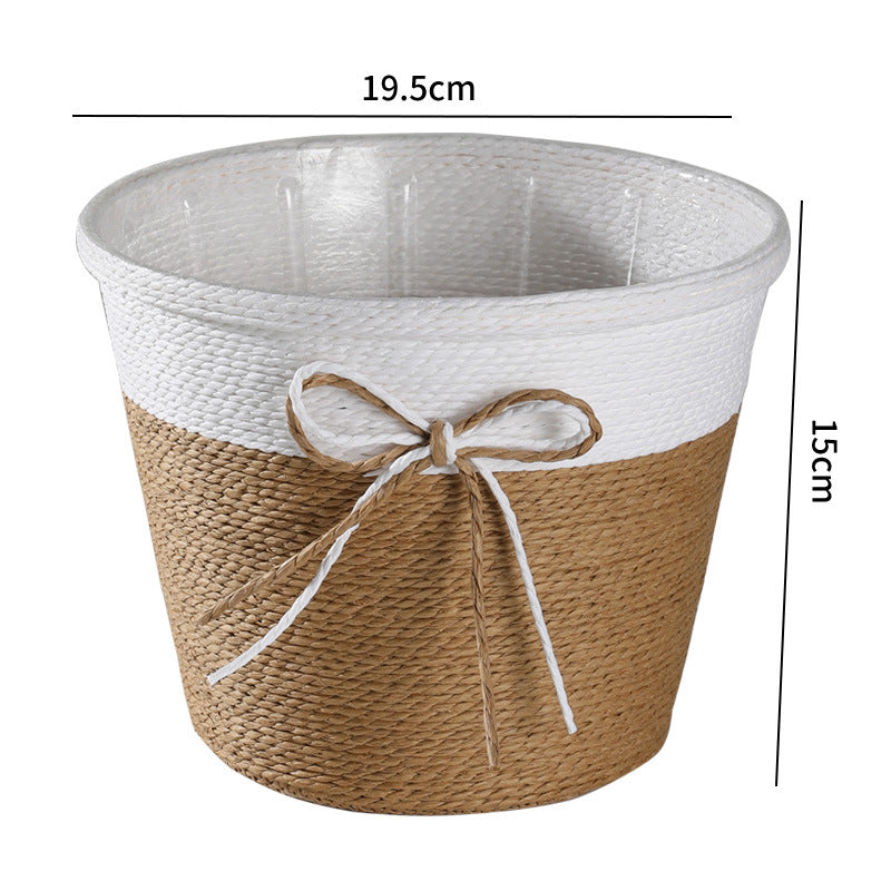 Natural Fiber Decorative Storage Container Kalsten