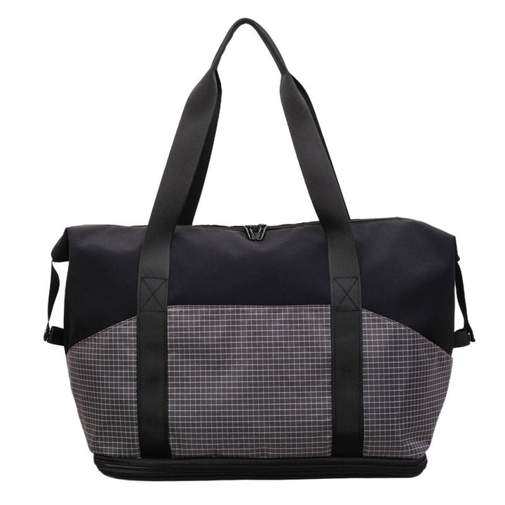 Multifunctional sports and travel bag with innovative compartment arrangement Kalsten