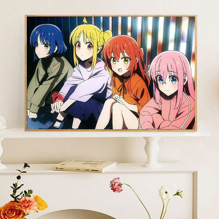 Anime-Inspired Character Wall Art Print Kalsten