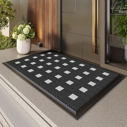 Stylish Paw Print Welcome Mat
