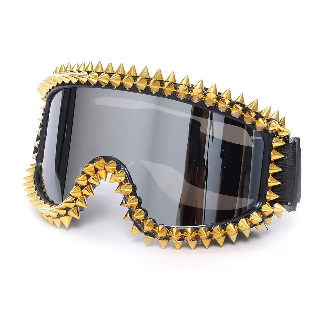 Ladies fashionable ski goggles with trendy stud design Kalsten