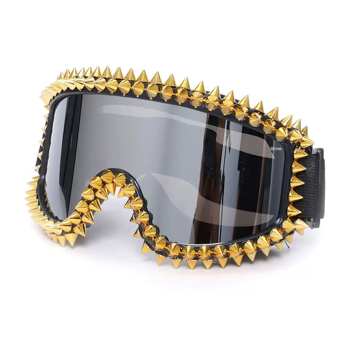 Ladies fashionable ski goggles with trendy stud design Kalsten