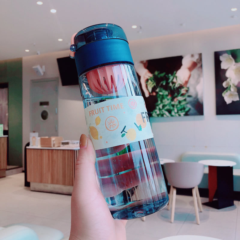Women's reusable infuser bottle with fruity design Kalsten