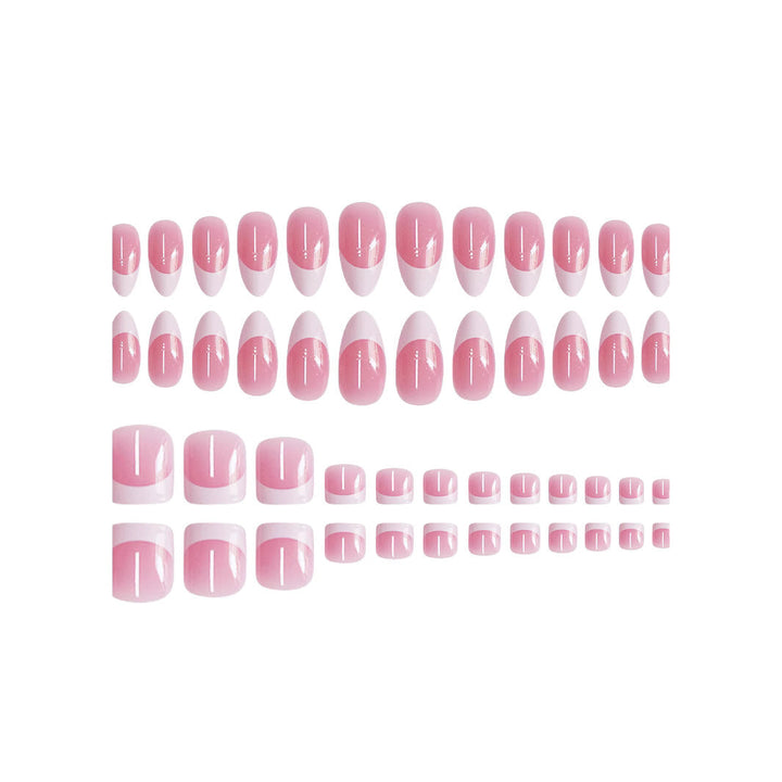 Elegant French Tip Nail Art Kalsten