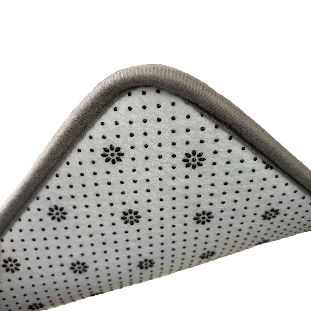 Floral Pattern Soft Bath Mat Kalsten