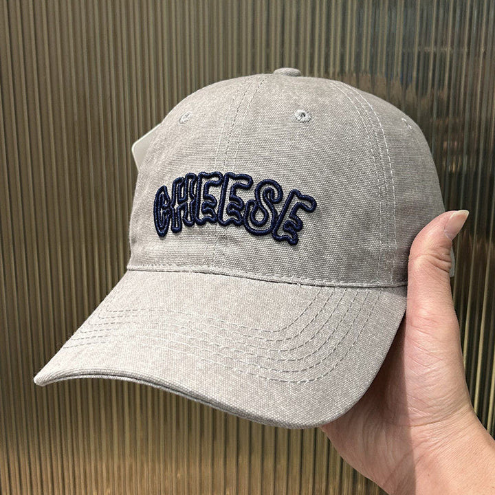 Unisex Embroidered Cotton Twill Cap Kalsten