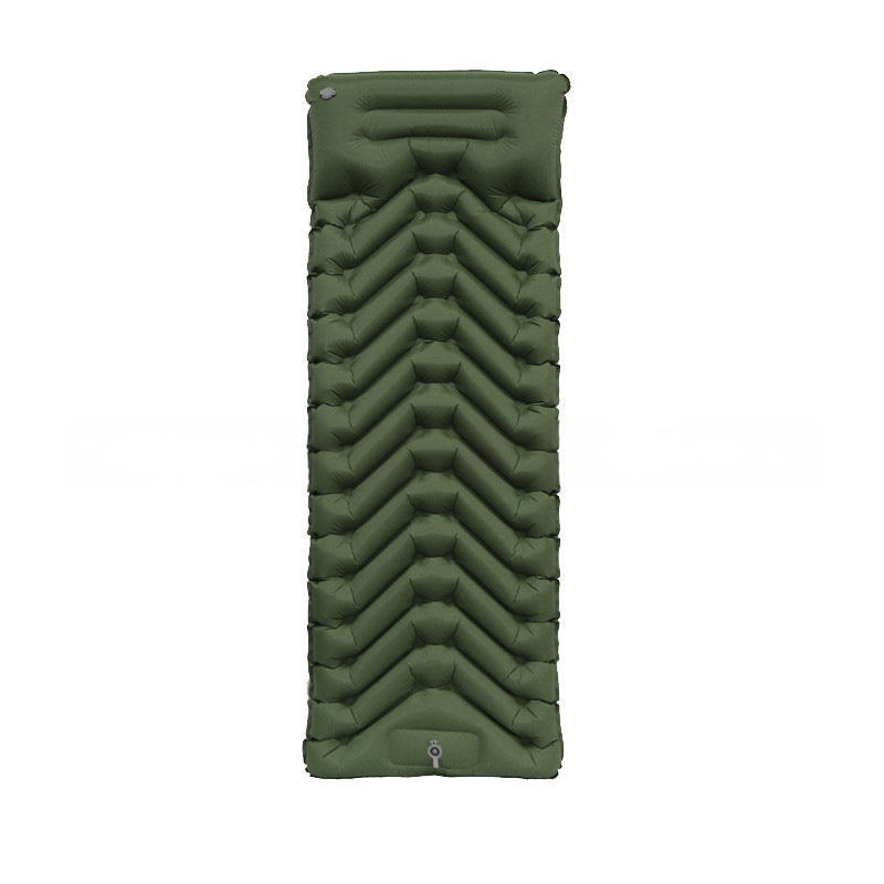 Inflatable sleeping pad with comfort zones Kalsten
