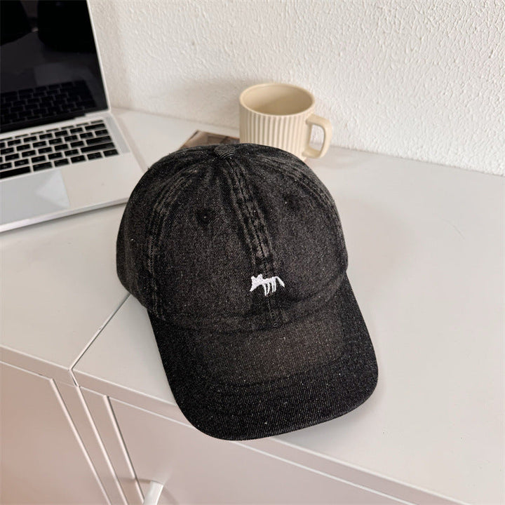 Men's Casual Graphic Denim Baseball Cap Kalsten
