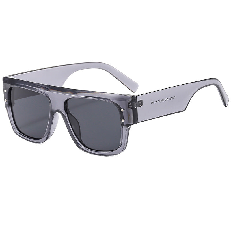 Ladies fashionable sunglasses with rectangular frame and polarized lenses Kalsten