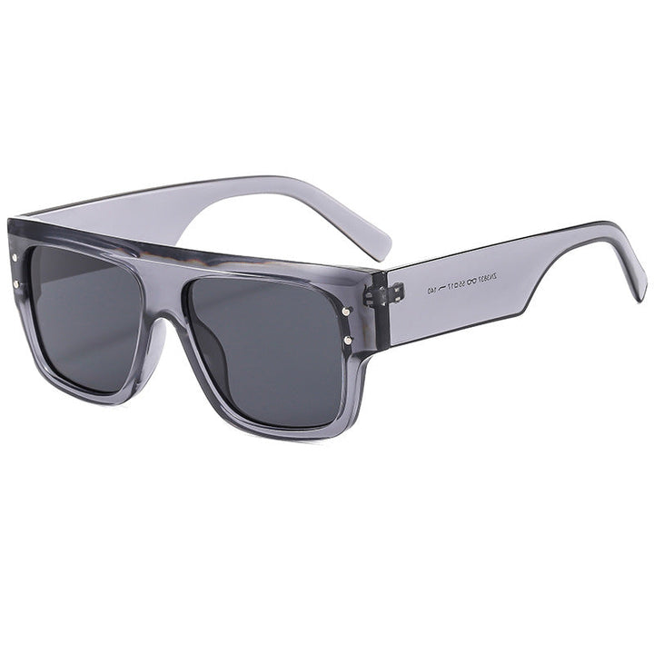Ladies fashionable sunglasses with rectangular frame and polarized lenses Kalsten