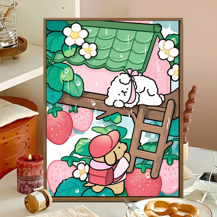 Cute Animal-Themed Swing Wall Art Kalsten