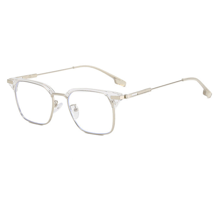 Women's square sunglasses with lightweight metal frame and wide temples Kalsten