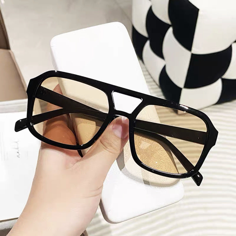 Women's fashionable oversized sunglasses with striking pattern Kalsten