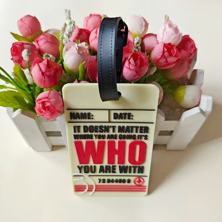 Unisex Creative Destination-Themed Luggage Tag Kalsten