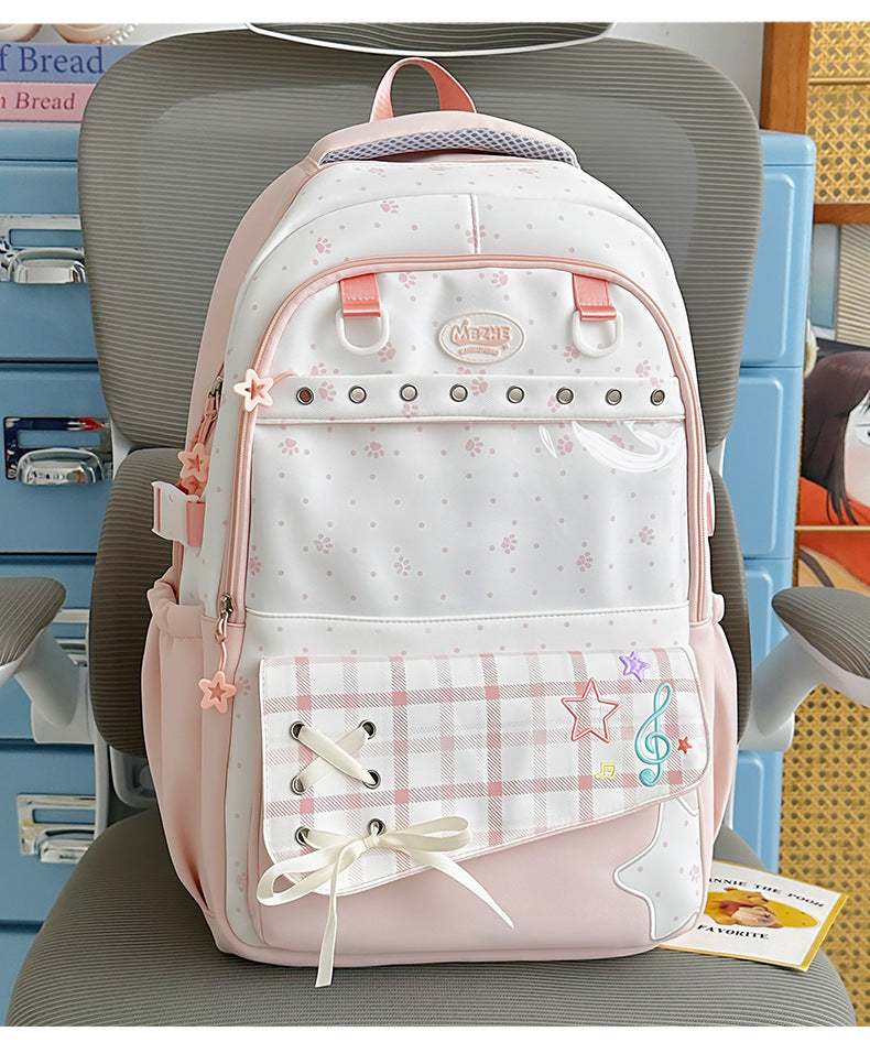 Girls' Themed Design School Backpack