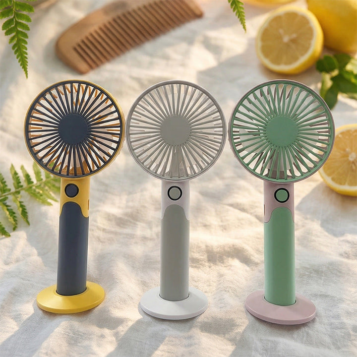 Women's portable hand fan with adjustable tilt function Kalsten