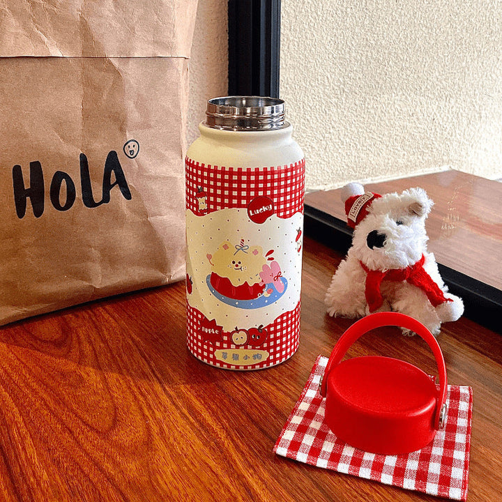 Ladies Insulated Water Bottle with Cute Animal Design Kalsten
