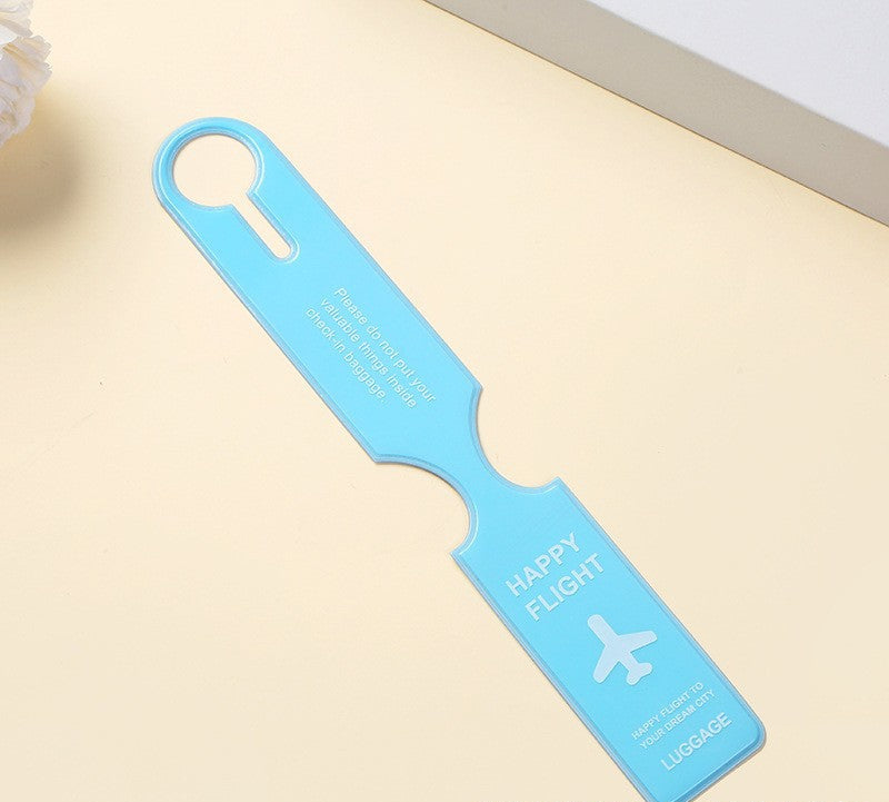 reflective PVC luggage handle wrap tag with secure snap closure Kalsten