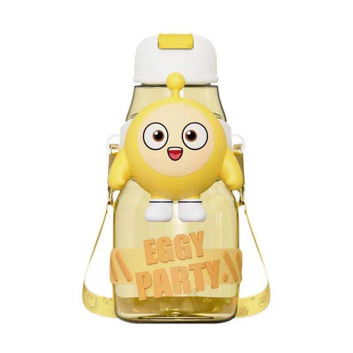 Women’s water bottle with interactive design and stylish character element Kalsten