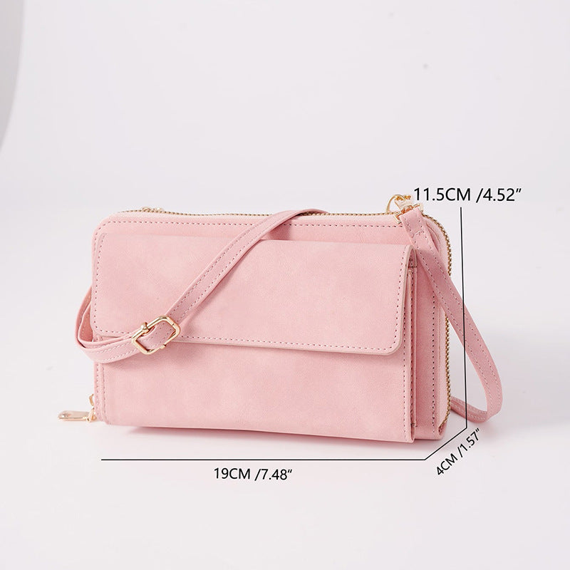 Handbag with multifunctional compartments and removable shoulder strap Kalsten