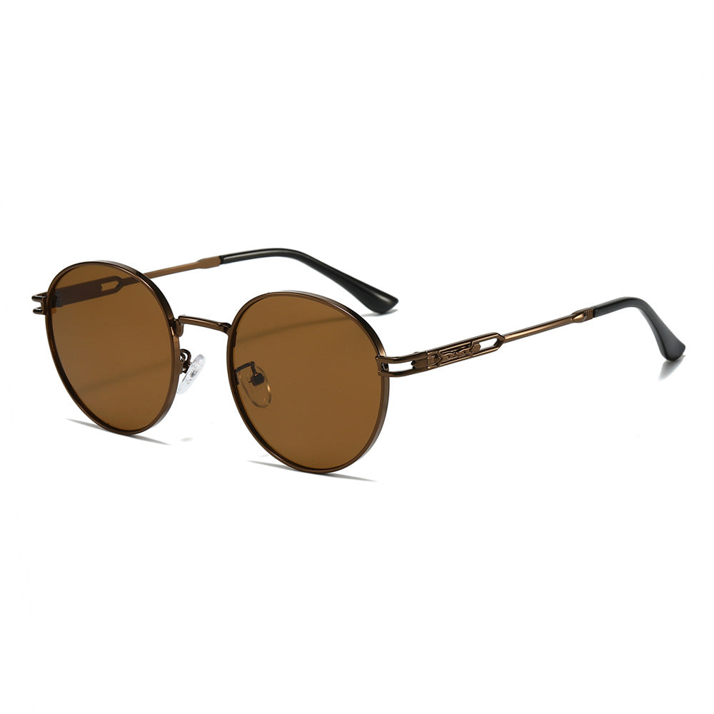Women's Fashion Sunglasses in Minimalist Round Frame Kalsten