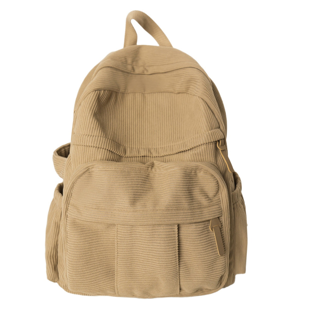 Textured Multi-Pocket Backpack Kalsten