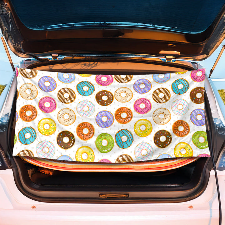 Multifunctional beach towel with cheerful fruit pattern Kalsten