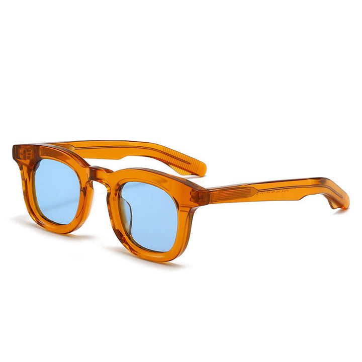 Women's trendy oversized sunglasses with transparent frame and polarized lenses Kalsten