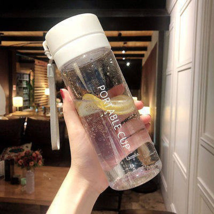 Ladies stylish glass drinking bottle Kalsten