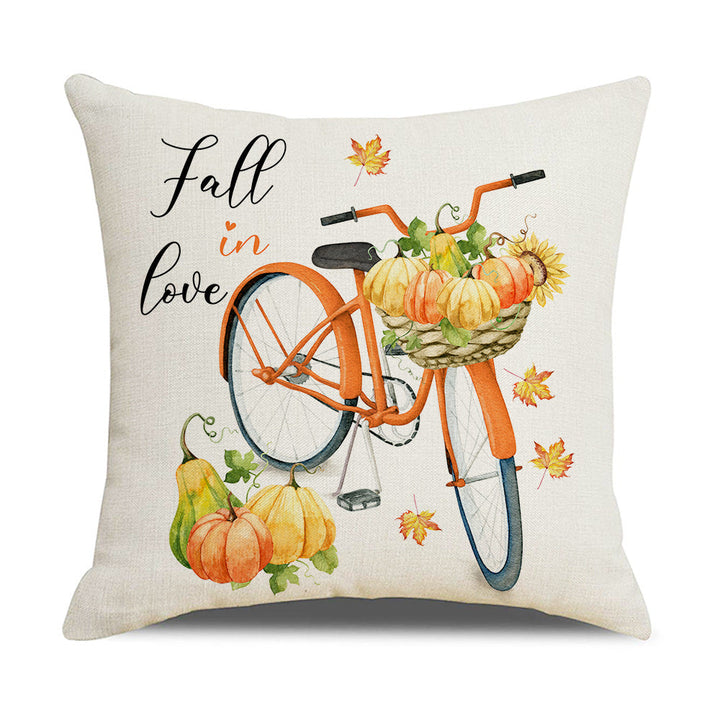 Women's pillowcase with autumn pumpkin design Kalsten