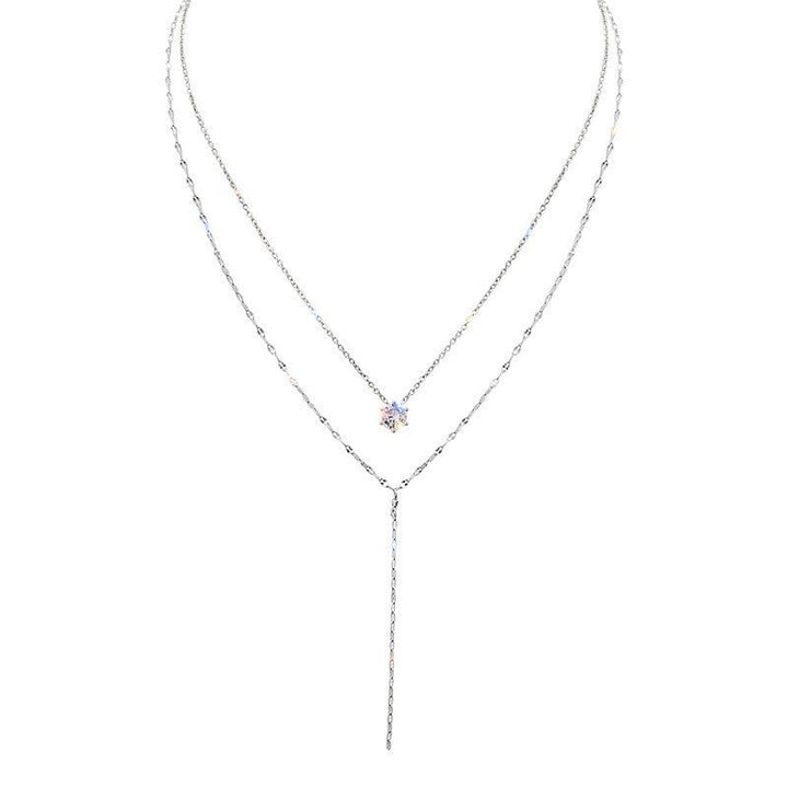 Multi-Layered Pendant Necklace Kalsten