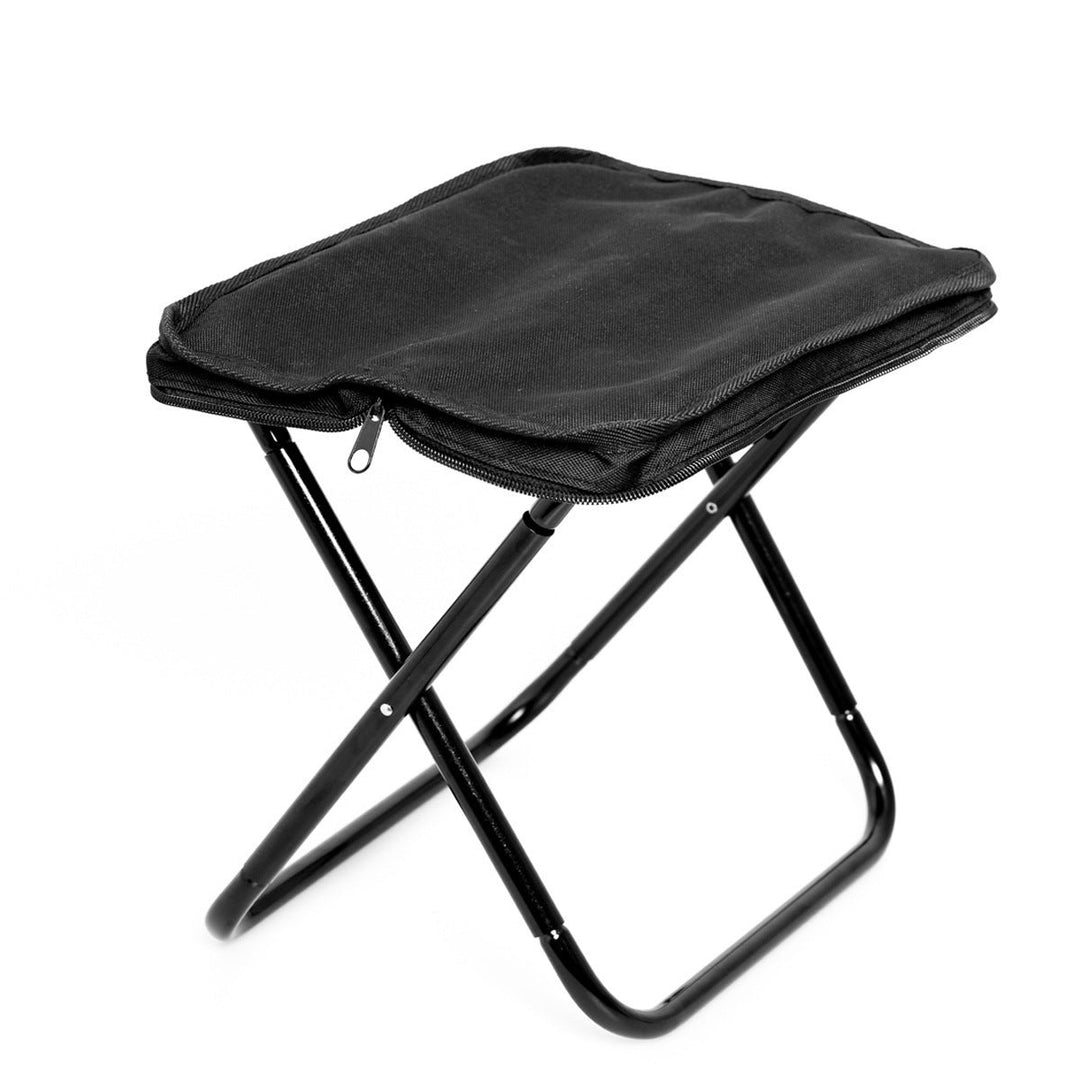 Folding stool with padded seat Kalsten