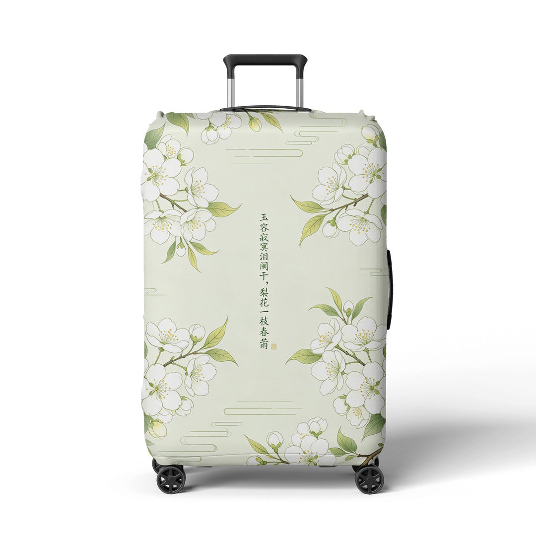 Women Hard Shell Suitcase in Elegant Bamboo Design Kalsten