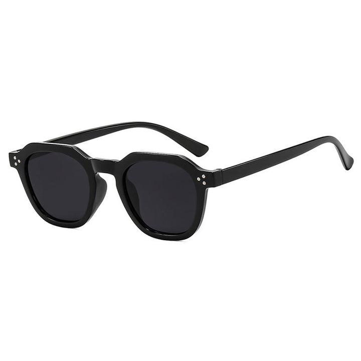 Ladies fashionable sunglasses in trendy hexagon design Kalsten