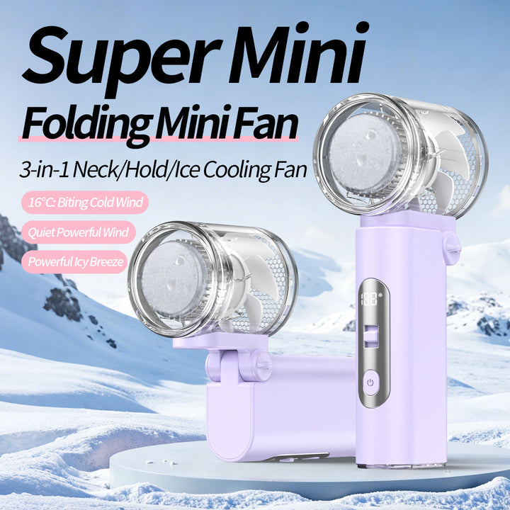 Ladies Portable Mini Fan with Cooling Function Kalsten