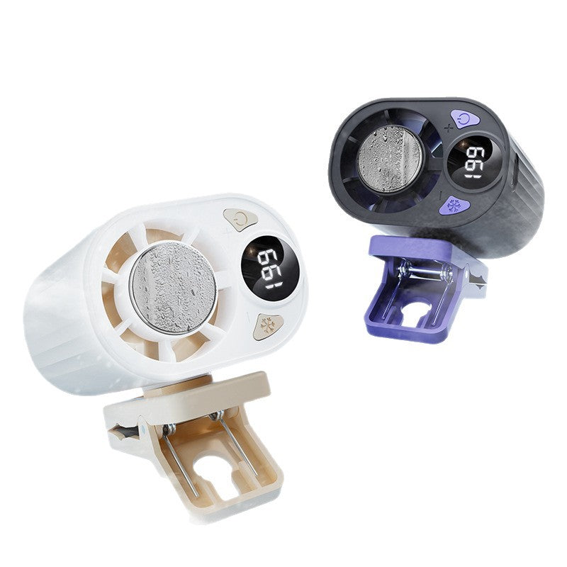 Clip-On Portable Digital Cooling Fan Kalsten