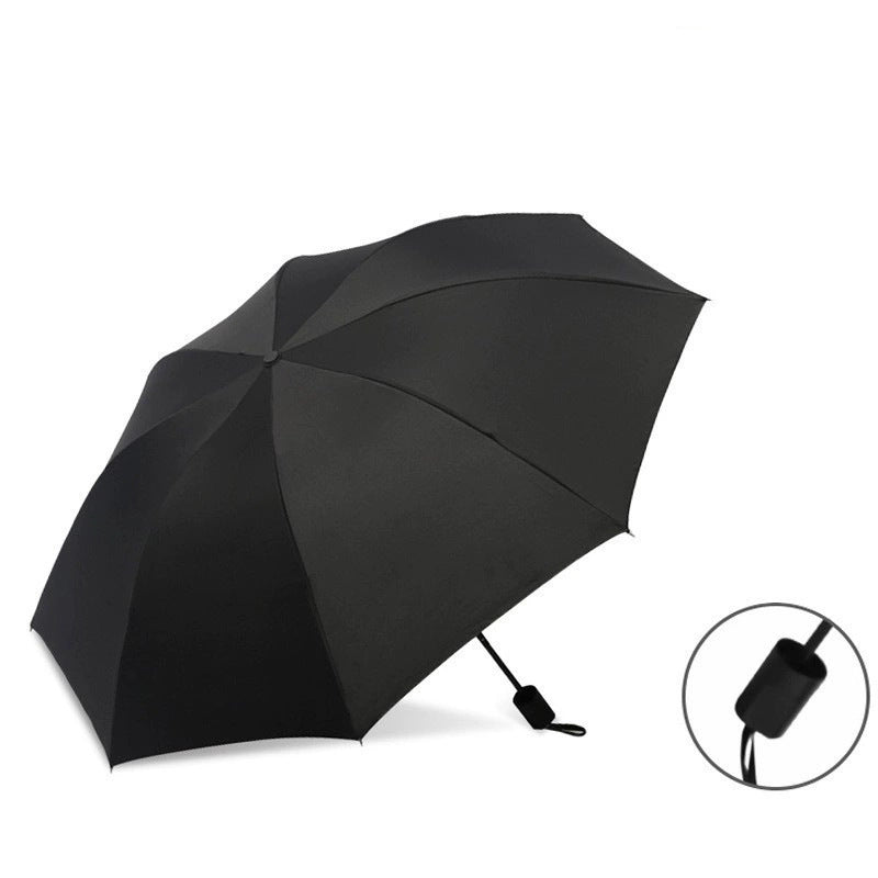 Women compact folding umbrella with Kalsten handle
