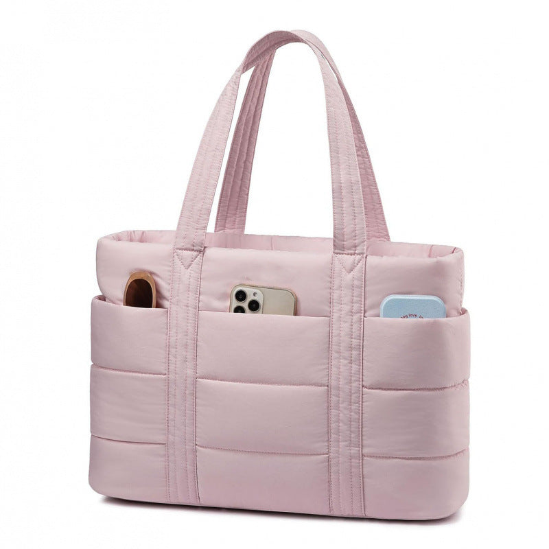 Padded everyday handbag with practical outer pockets Kalsten