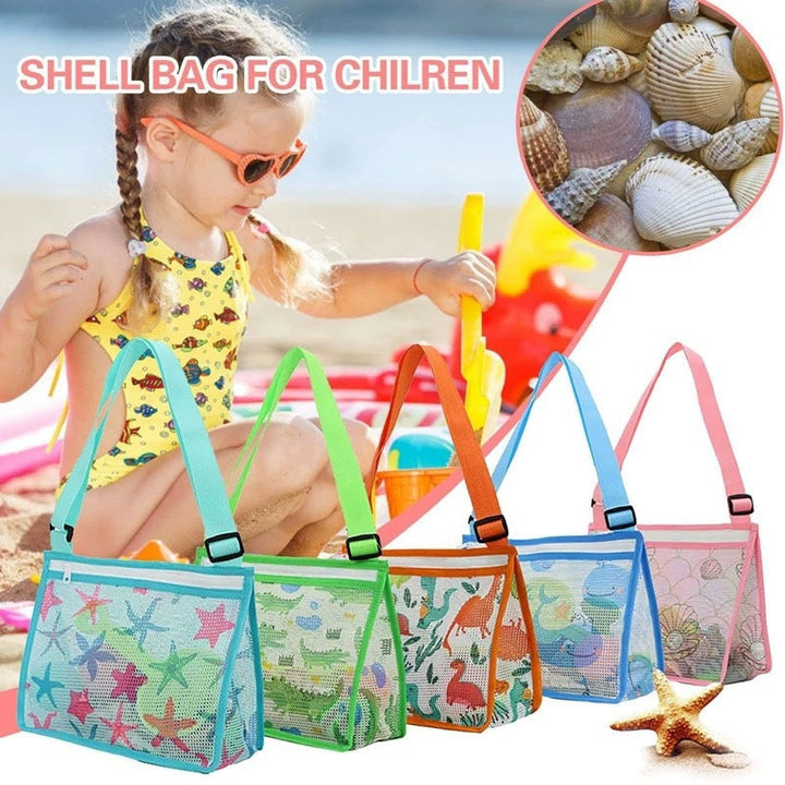 Practical Beach Bag Made of Mesh Material Kalsten