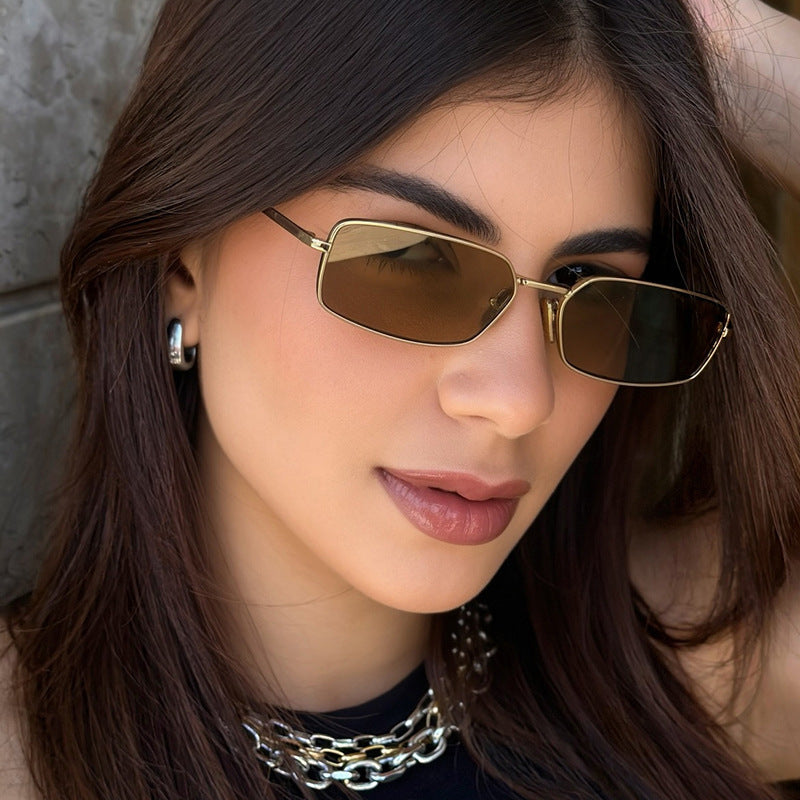 Women fashionable square sunglasses with polarized lenses Kalsten