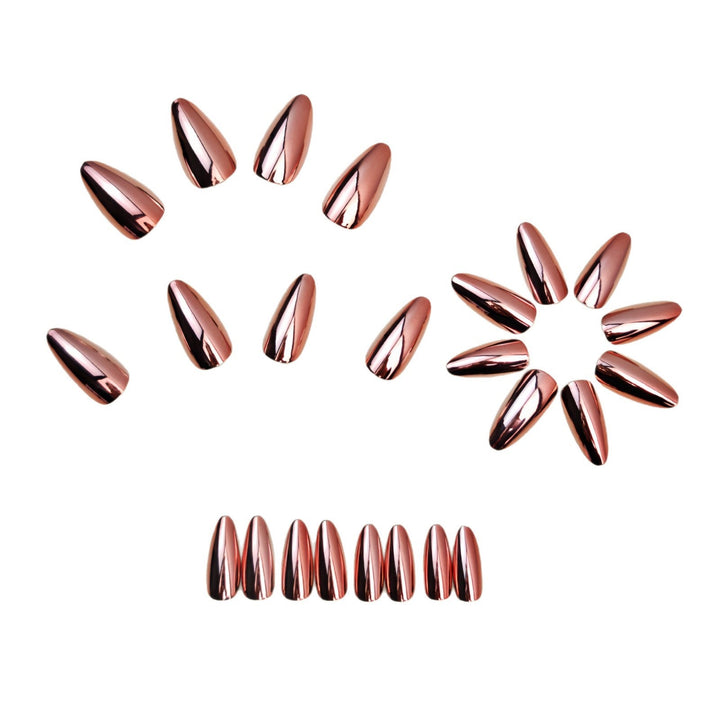 Artificial Nails in Shiny Stiletto Design Kalsten