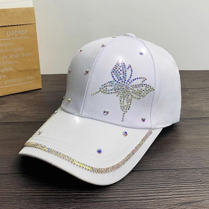 Women's Rhinestone-Embellished Baseball Cap Kalsten
