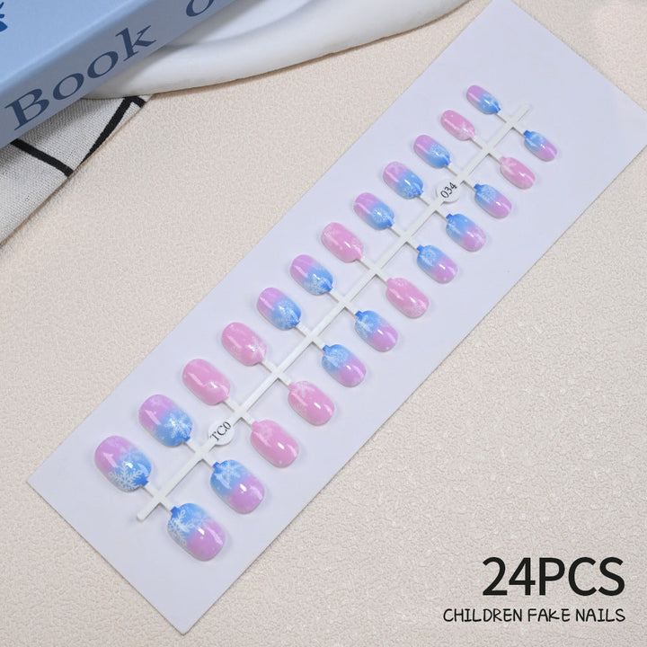 Children's Fun-Themed Press-On Nail Set Kalsten