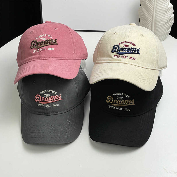 Unisex Vintage-Inspired Embroidered Baseball Cap Kalsten